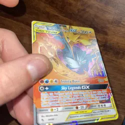 Moltres & Zapdos & Articuno GX - 44/68 Hidden Fates Full Art Pokemon CARD 10 - Image 2