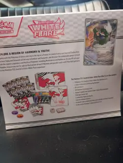 Pokemon TCG Scarlet Violet White Flare ETB Sealed !!VERY FAST, SECURE SHIPPING!! - Image 2