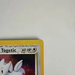 Pokemon TCG Light Togetic Neo Destiny 15 Holo Unlimited Holo Rare - Image 4