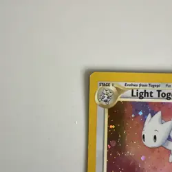Pokemon TCG Light Togetic Neo Destiny 15 Holo Unlimited Holo Rare - Image 5