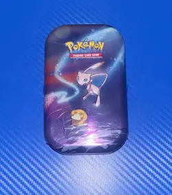 Pokemon Kanto Power Mini Tin Mew Psyduck Factory Sealed Tin With 2 Booster Packs - Image 1
