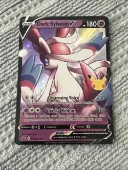 Dark Sylveon V ⭐ SWSH134 Holo Promo SWSH Black Star Pokemon - Image 1