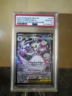 2025 POKEMON MEGA EVOLUTION SPECIAL ILLUSTRATION RARE MEGA GARDEVOIR EX PSA 10 - Image 1