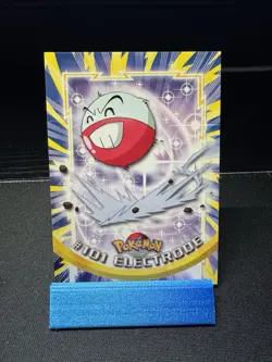 Topps Pokemon Electrode #101 Blue Logo TV Animation - Image 2