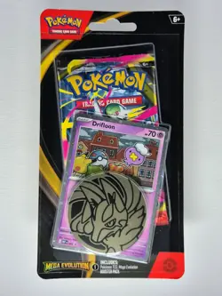 Pokemon TCG Mega Evolution Drifloon Checklane Blister-New&Sealed-Fast Dispatch - Image 1