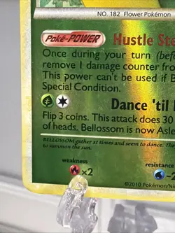 Pokemon Bellossom Reverse Holo Rare HGSS Undaunted 1/90 NM - Image 5