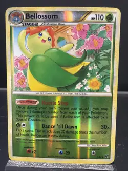 Pokemon - Bellossom - 1/90 - Rare - Reverse Holo - HS Undaunted - Image 1
