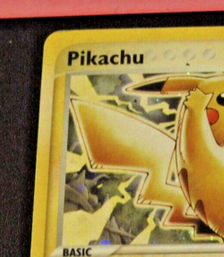Pikachu 012 Black Star Promo - Holo - WOTC VINTAGE Pokemon Card - LP/Played - Image 2
