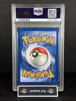 2002 Pokemon Expedition Reverse Foil Alakazam #1 PSA 8 - Image 2