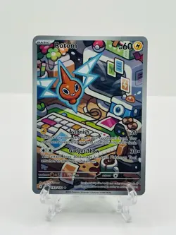 🔥Pokemon TCG-Rotom-197/182-Sv10: Destined Rivals-Illustration-Holo-M/NM!🔥 - Image 1