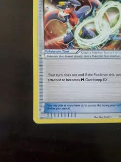 Pokemon Garchomp Spirit Link #XY169 Black Star Promo - Image 5