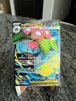 Pokemon TCG Mega Venusaur ex 155/132 Ultra Rare Mega Evolution Base Set NM/Mint! - Image 1