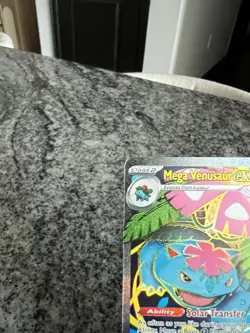 Pokemon TCG Mega Venusaur ex 155/132 Ultra Rare Mega Evolution Base Set NM/Mint! - Image 2