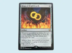 Rings of Brighthearth, Commander Legends, Near Mint, Magic the Gathering MTG - Image 1