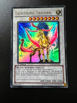 Lightning Tricorn DREV-EN042 Ultra Rare 1st Edition Near Mint Yugioh - Image 1