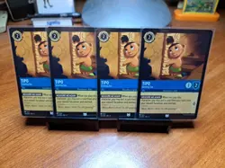 Disney Lorcana Shimmering Skies Tipo Growing Son X4 Playset 157/204 Uncommon - Image 1