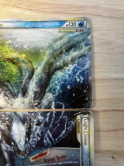 Pokemon TCG Lugia LEGEND Heartgold & Soulsilver 113+114/123 Holo Holo Rare - Image 3