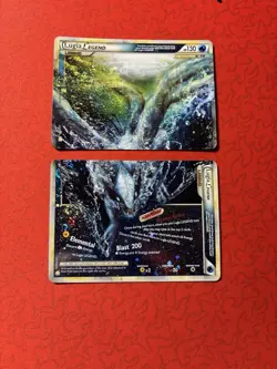 Pokemon TCG Lugia LEGEND Heartgold & Soulsilver 113+114/123 Holo Holo Rare - Image 1
