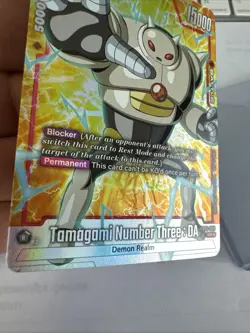 Tamagami Number Three : DA FB05-099 Alt Art New Adventure Dragon Ball Super Card - Image 3
