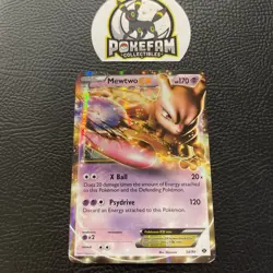 Mewtwo EX - 54/99 - Pokemon Next Destinies Black & White Ultra Rare Card NM - Image 1