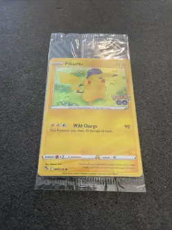 Pokemon/Pokemon GO Prerelease Pikachu Holo Foil Promo Card #028/078 Sealed - Image 2