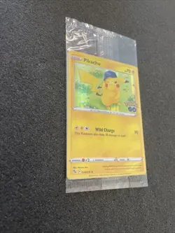 Pokemon/Pokemon GO Prerelease Pikachu Holo Foil Promo Card #028/078 Sealed - Image 3