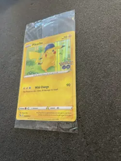 Pokemon/Pokemon GO Prerelease Pikachu Holo Foil Promo Card #028/078 Sealed - Image 4