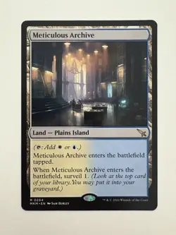 Meticulous Archive MTG Magic the Gathering Card NM Near Mint MKM - Image 1