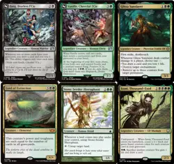 MTG Commander Fang & Vanille Deck - 100 Magic Cards EDH Final Fantasy - NM - Image 1