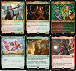 MTG Balthier and Fran Commander Deck - 100 Magic Cards EDH Final Fantasy Halana - Image 1
