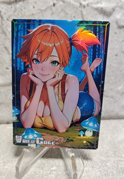 Misty Trading Card Waifu Goddess Story Anime Girl holo Karte Manga Full Art - Image 1