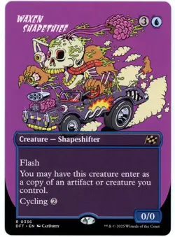 4x Waxen Shapethief - Borderless - Aetherdift - MtG - NM - Image 1