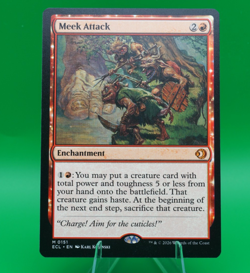 Meek Attack | 151 | Mythic | Regular | Lorwyn Eclipsed | MTG - Image 1