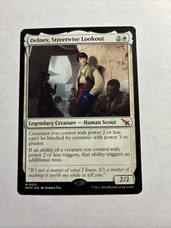 Delney, Streetwise Lookout - Murders at Karlov Manor MTG Plus 2 Bonus Rares!!! - Image 1