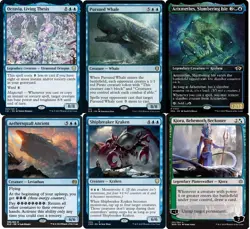 ***Custom Commander Deck Arixmethes - Sea Creatures - EDH MTG Magic Octavia - Image 1