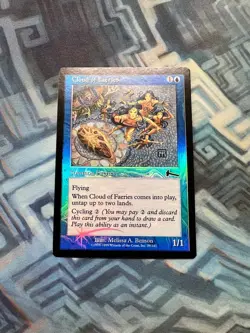 MTG Foil Cloud of Faeries NM- Unplayed Urza's Legacy - Image 1