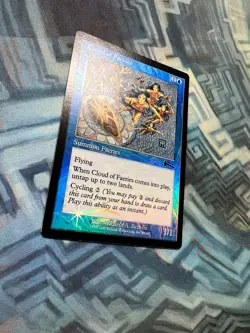 MTG Foil Cloud of Faeries NM- Unplayed Urza's Legacy - Image 5