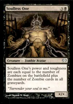 MTG Soulless One LP Light Play Planechase [2834] - Image 1