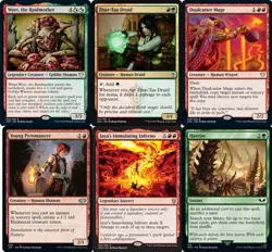 Custom Commander Deck - Wort, the Raidmother - Big Spell Copy - EDH Magic - NM - Image 1