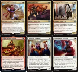 Custom Commander Deck - Depala, Pilot Exemplar - Dwarfs in Vehicles - EDH - NM - Image 1