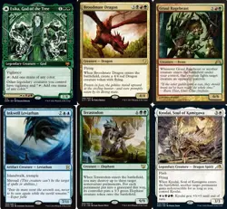 Esika, God of the Tree Commander Deck EDH 100 Custom Deck Prismatic Bridge- NM - Image 1