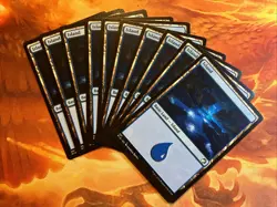 MTG 10 x Island (381) Innistrad: Midnight Hunt Near-Mint Basic Land!! - Image 1