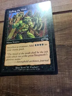 Culling the Weak - Exodus (EXO) #55 Non-Foil LP Magic the Gathering - Image 5