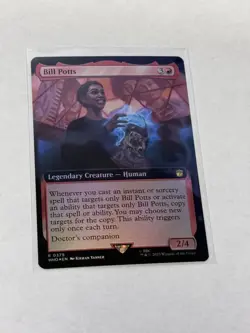 Bill Potts Extended Art Universes Beyond: Doctor Who Foil #379 MTG - Image 1