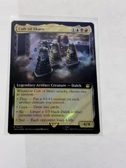 Cult of Skaro Extended Art Surge Foil Universes Beyond: Doctor Who Foil #995 - Image 1