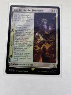 The Girl in the Fireplace Surge Foil Universes Beyond: Doctor Who Foil #626 MTG - Image 1