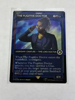 The Fugitive Doctor Showcase Surge Foil Universes Beyond: Doctor Who Foil #1132 - Image 1