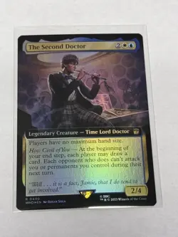 The Second Doctor Extended Art Universes Beyond: Doctor Who Foil #440 MTG - Image 1