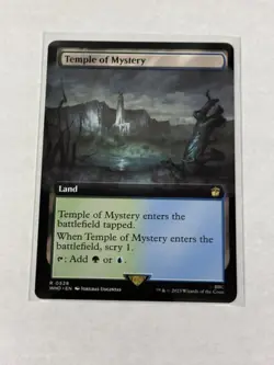 Temple of Mystery Extended Art Doctor Who #528 MTG - Image 1