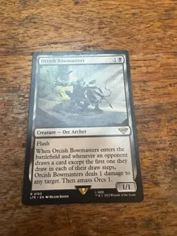 Orcish Bowmasters Lord of the Rings Lightly Played Magic The Gathering - Image 1